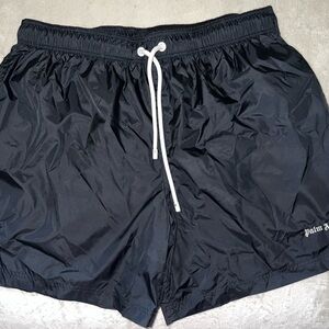 Palm Angels Black Swim Trunks